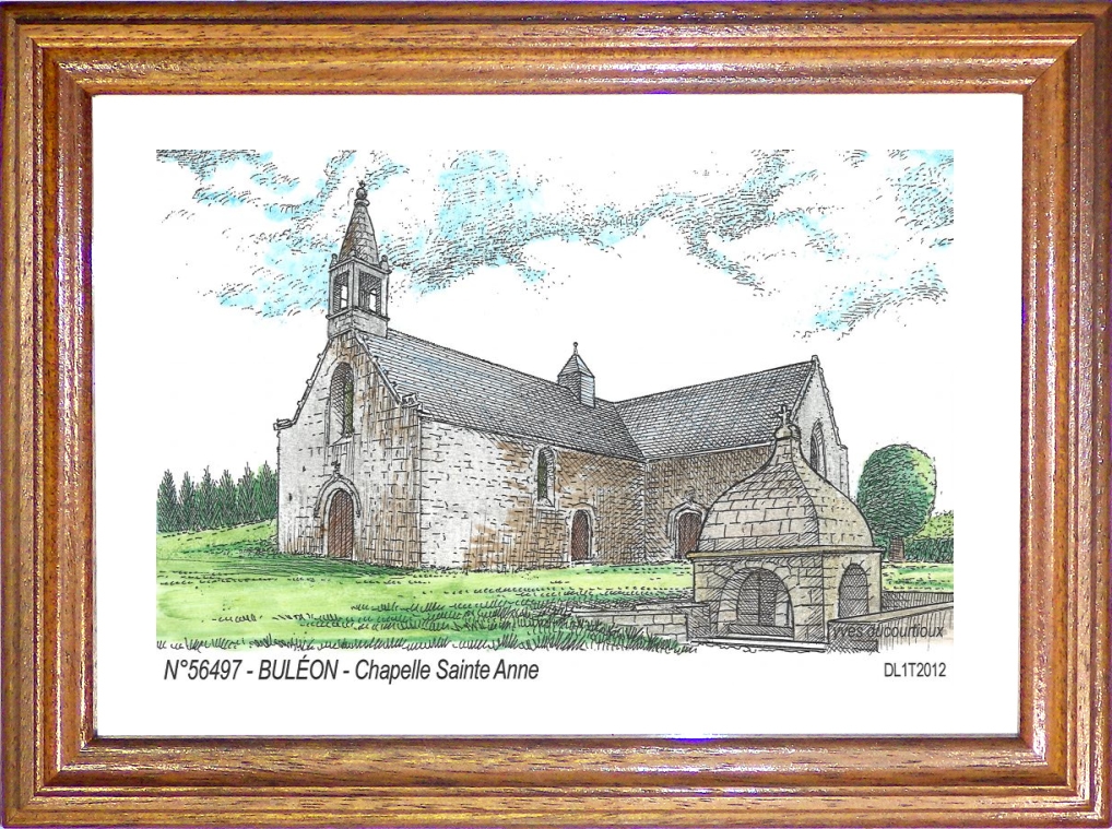 N 56497 - BULEON - chapelle ste anne