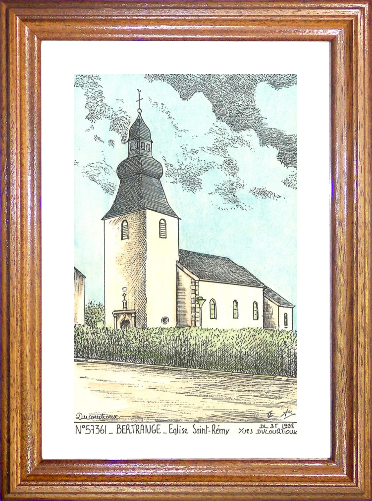 N 57361 - BERTRANGE - glise st rmy