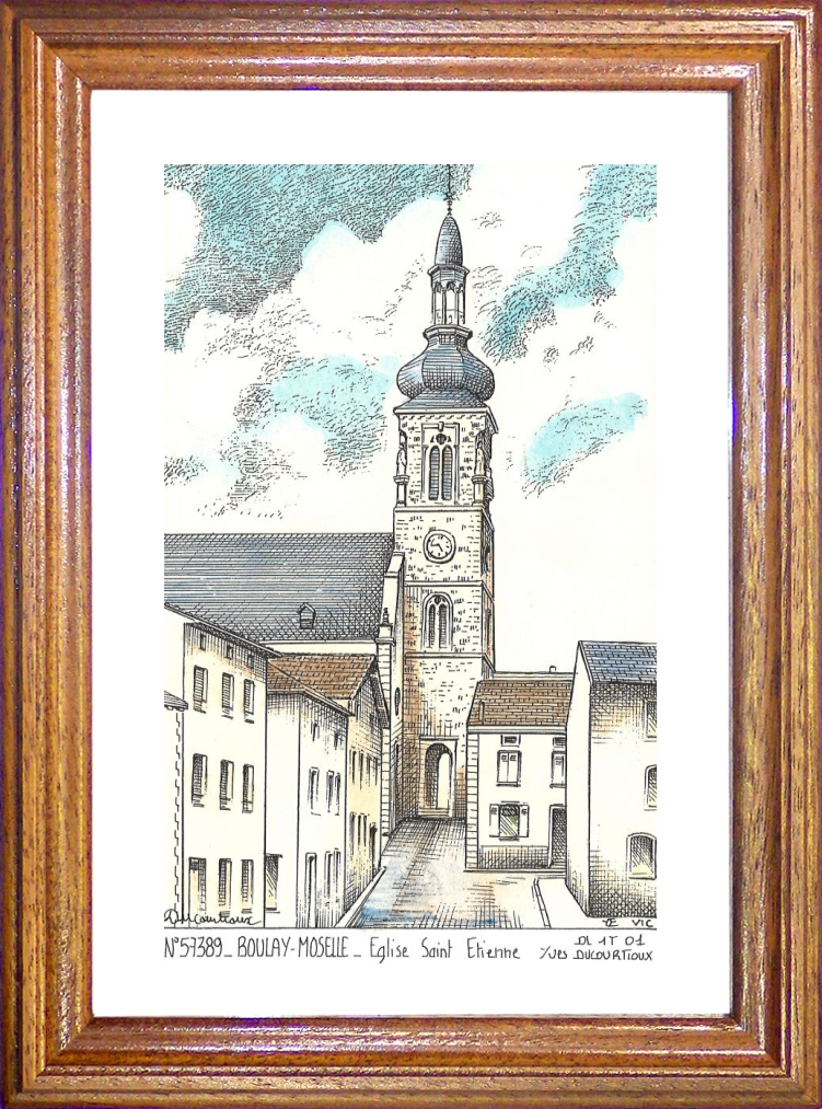 N 57389 - BOULAY MOSELLE - glise st tienne