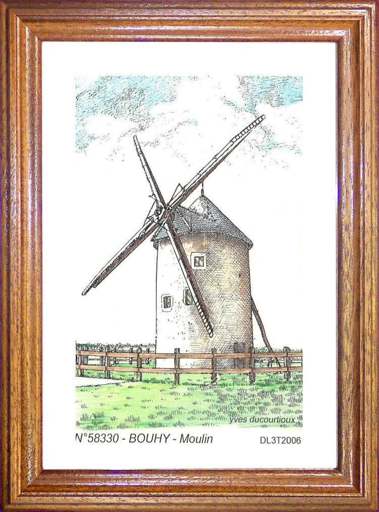N 58330 - BOUHY - moulin
