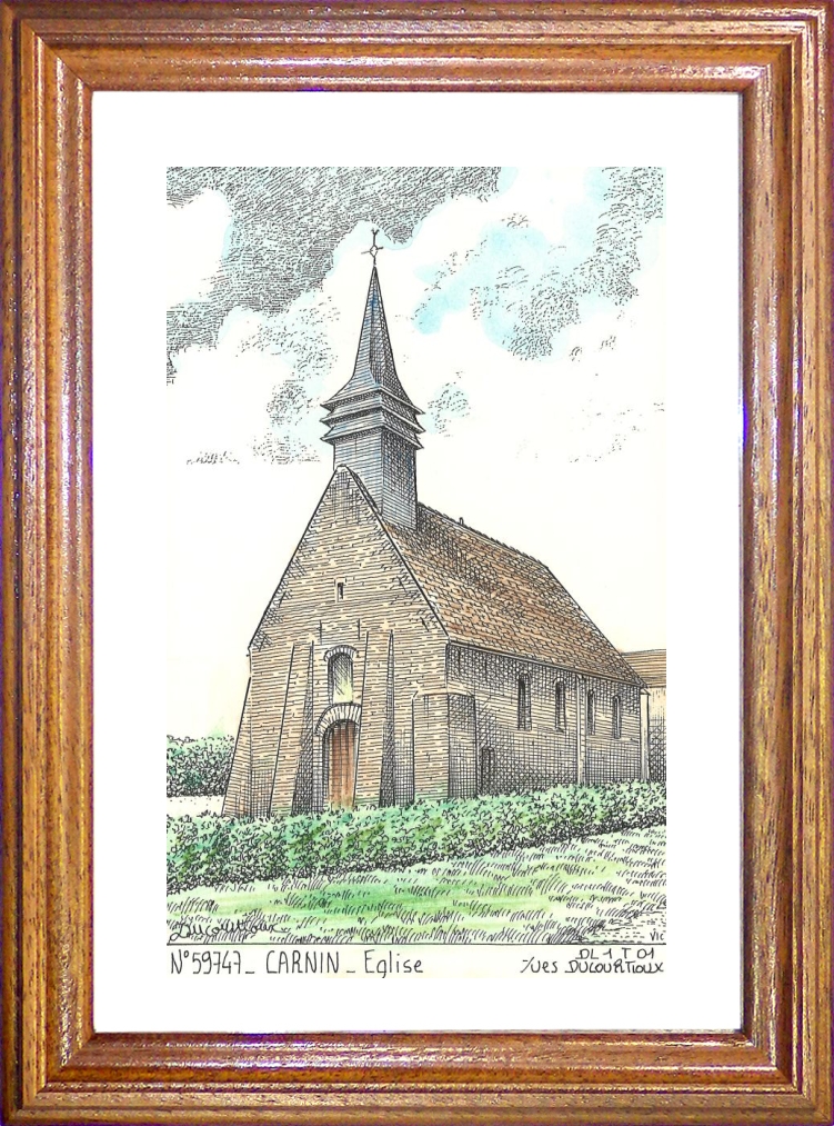 N 59747 - CARNIN - glise