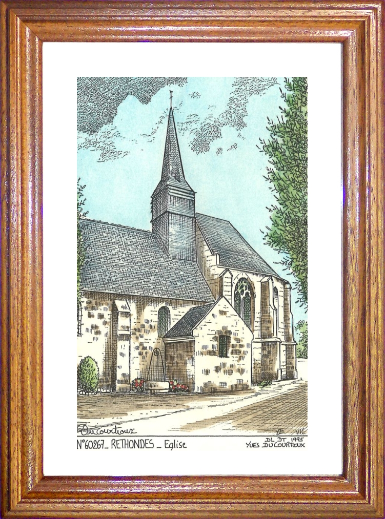 N 60267 - RETHONDES - glise