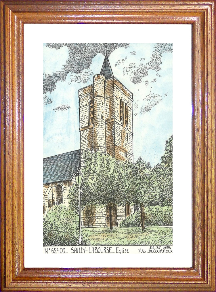 N 62400 - SAILLY LABOURSE - glise