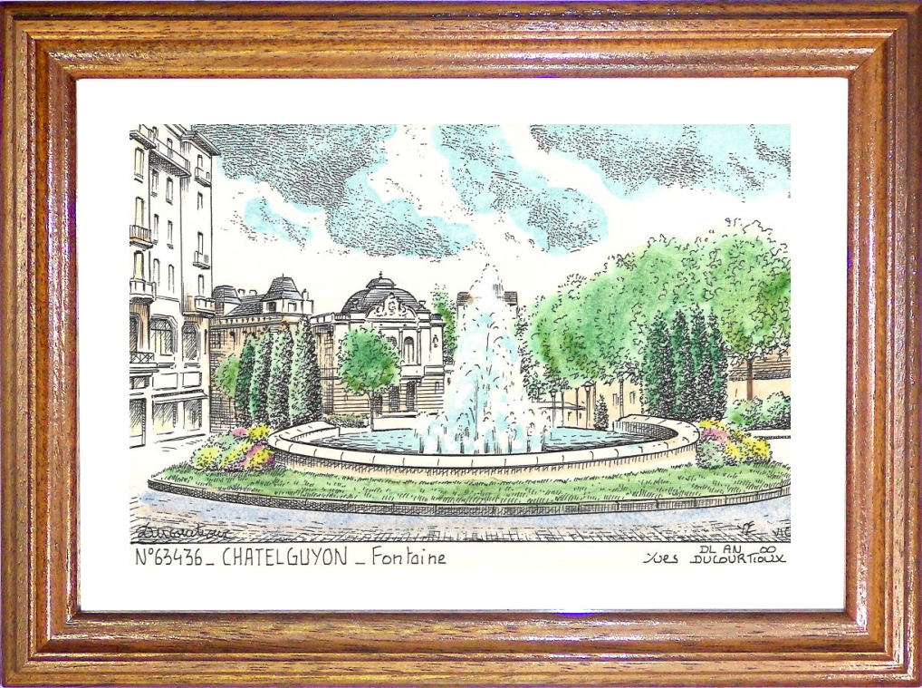 N 63436 - CHATELGUYON - fontaine