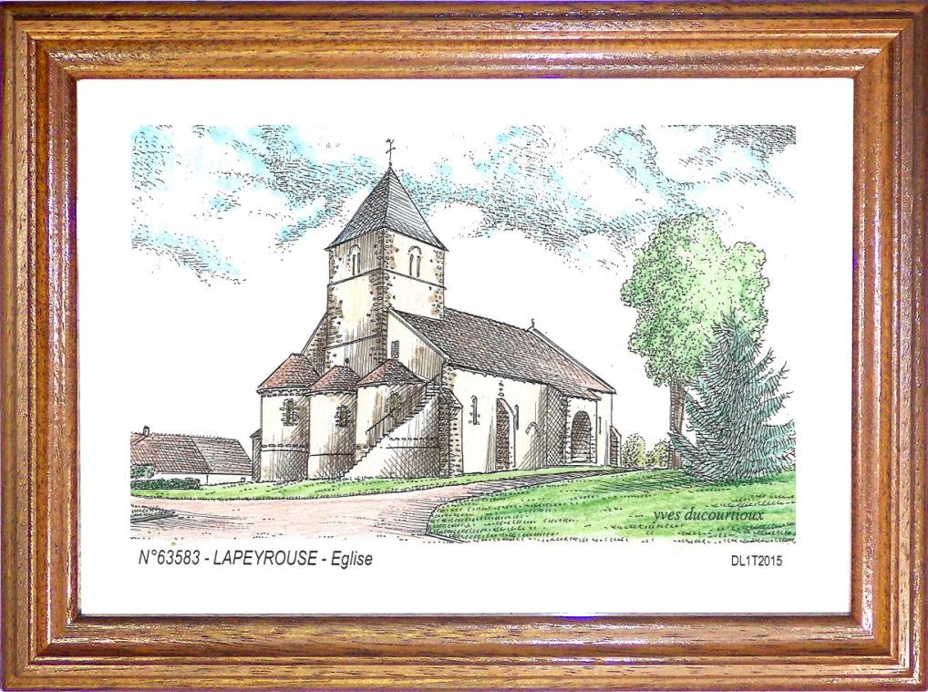 N 63583 - LAPEYROUSE - glise