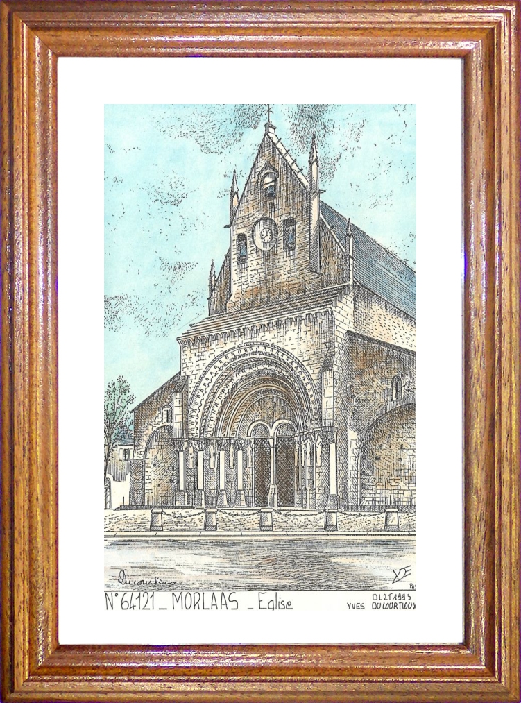 N 64121 - MORLAAS - glise