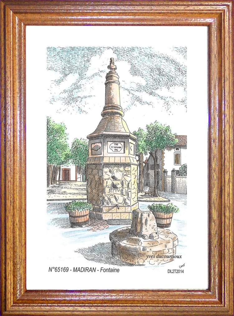 N 65169 - MADIRAN - fontaine