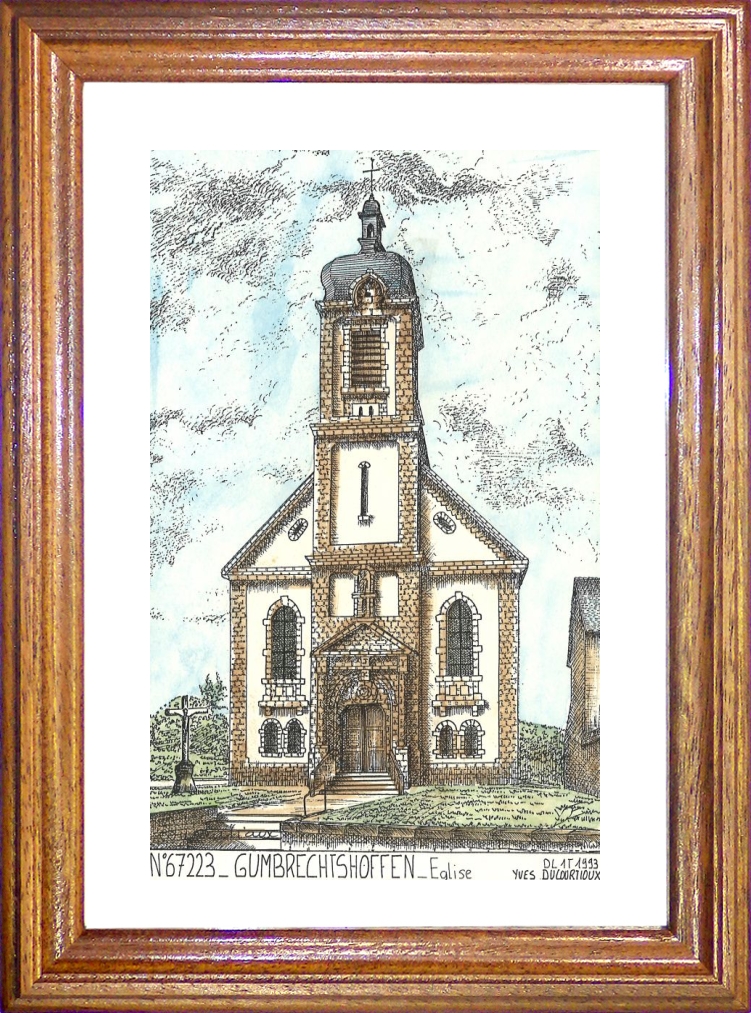 N 67223 - GUMBRECHTSHOFFEN - église