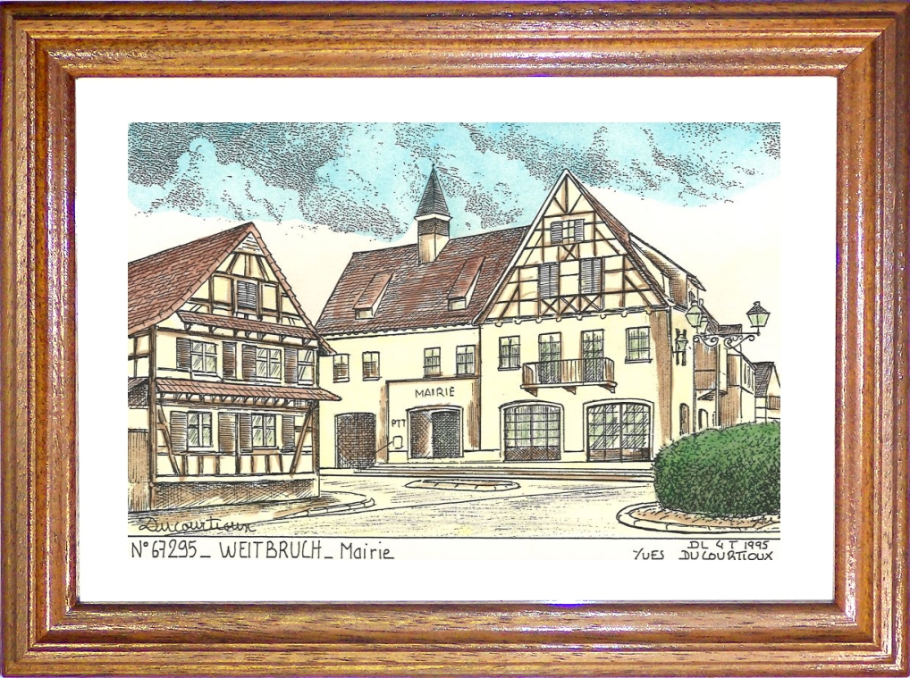 N 67295 - WEITBRUCH - mairie