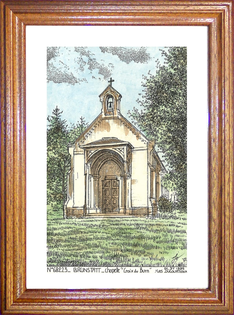 N 68223 - BRUNSTATT - chapelle croix du burn