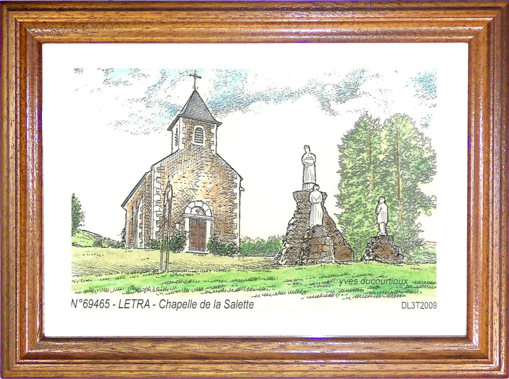 N 69465 - LETRA - chapelle de la salette