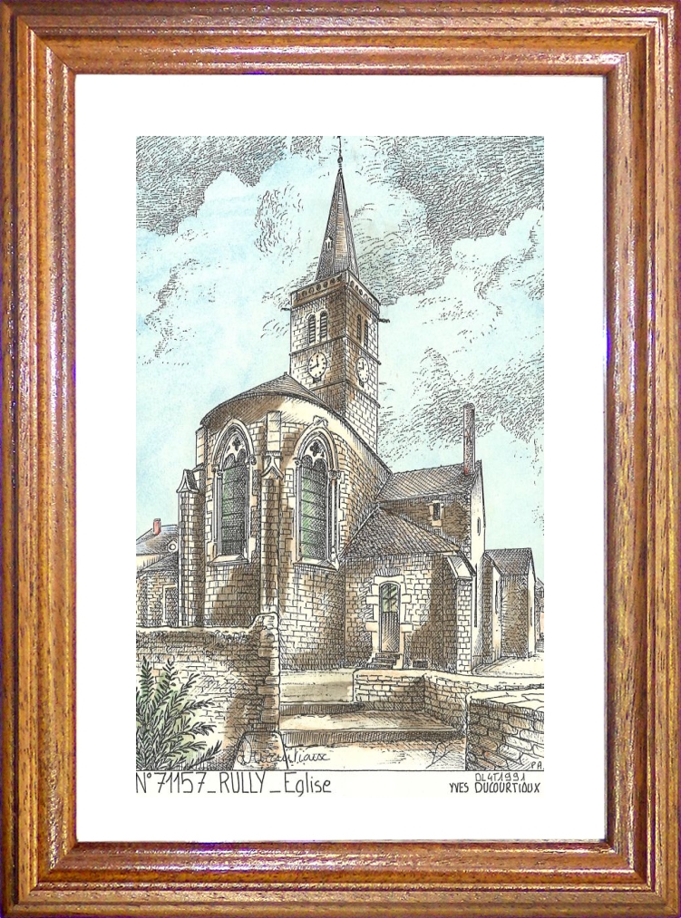 N 71157 - RULLY - glise