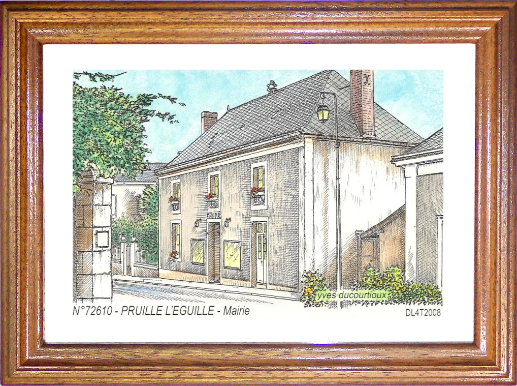 N 72610 - PRUILLE L EGUILLE - mairie