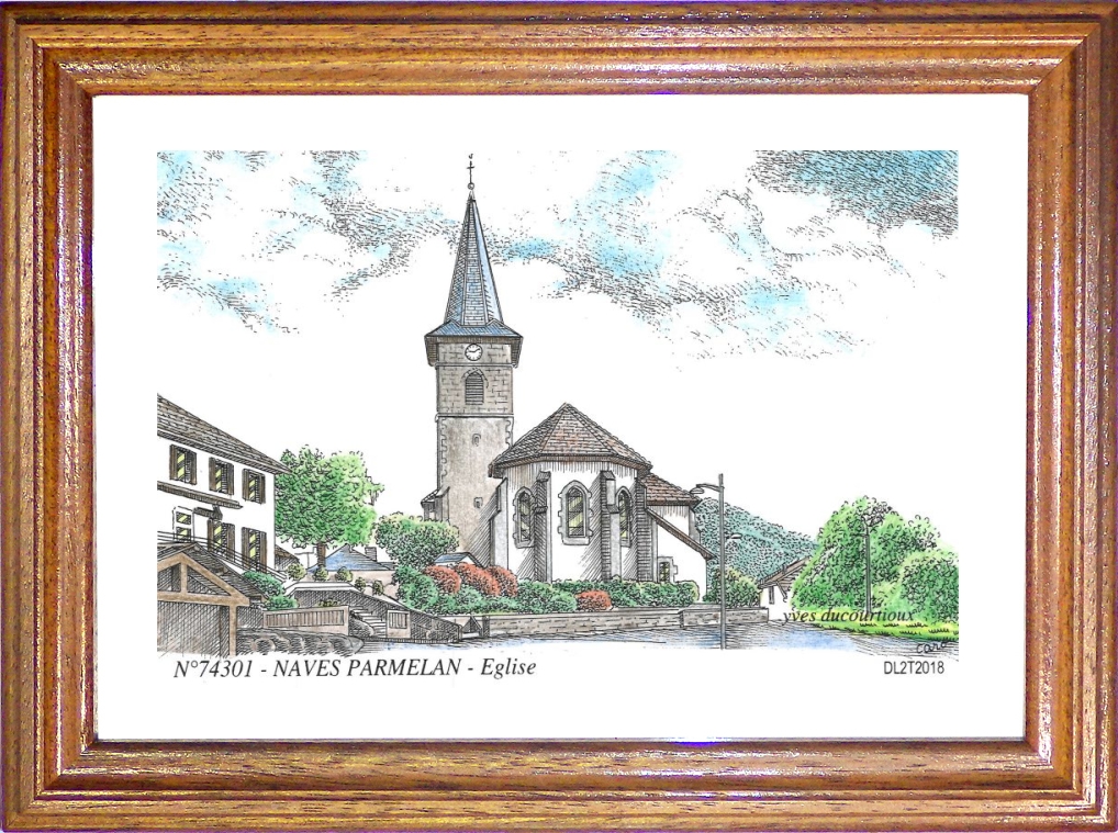 N 74301 - NAVES PARMELAN - glise