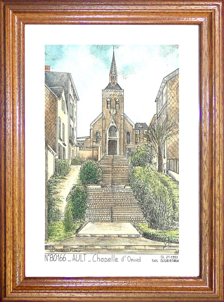 N 80166 - AULT - chapelle d onival