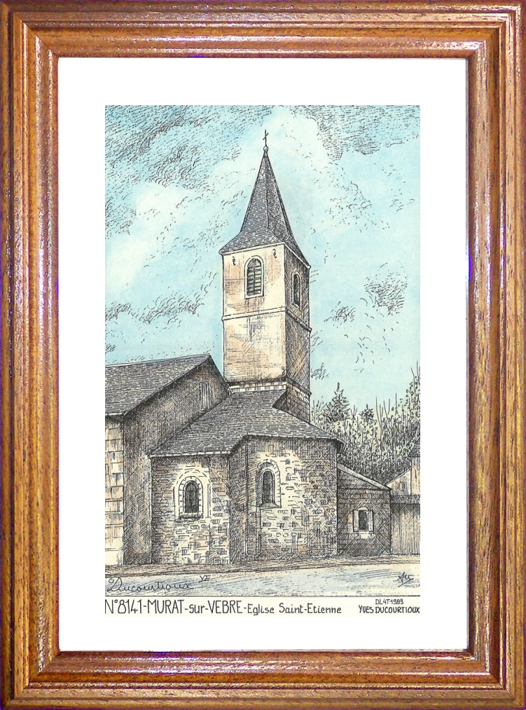 N 81041 - MURAT SUR VEBRE - glise st tienne