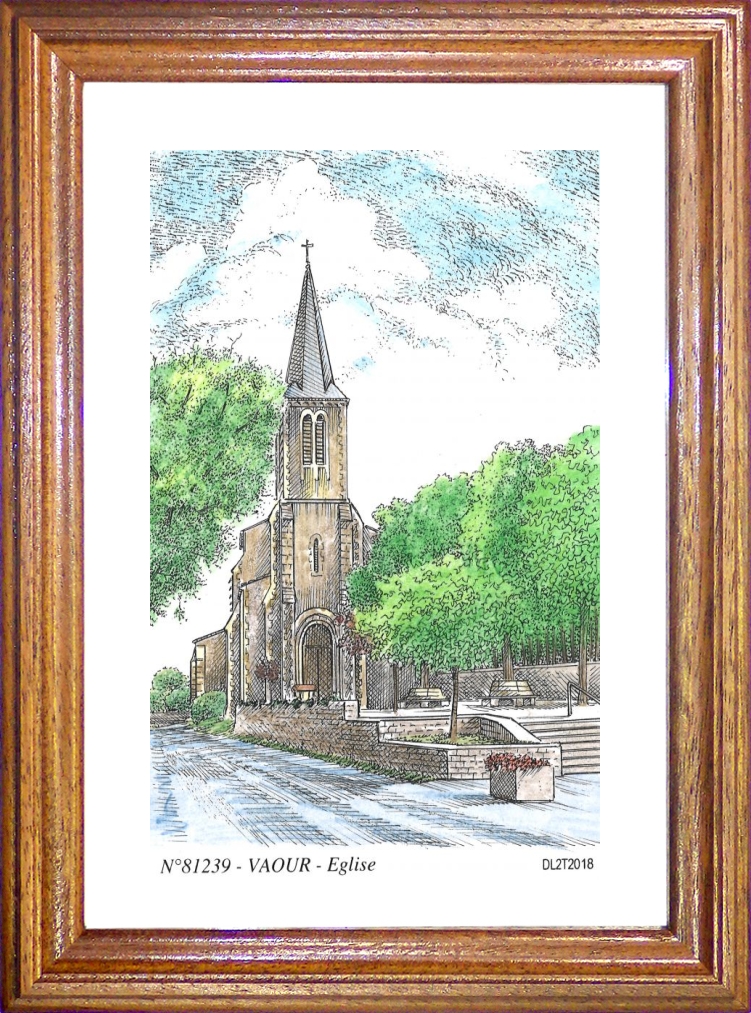 N 81239 - VAOUR - glise