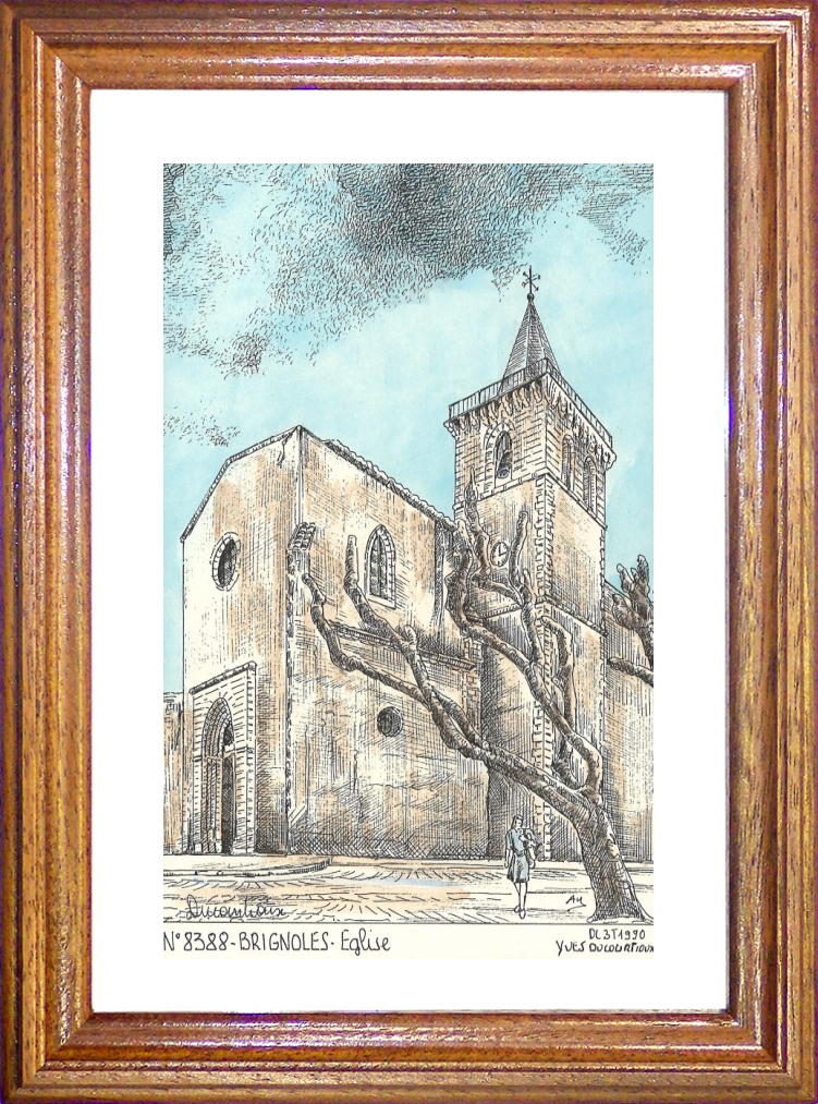 N 83088 - BRIGNOLES - glise