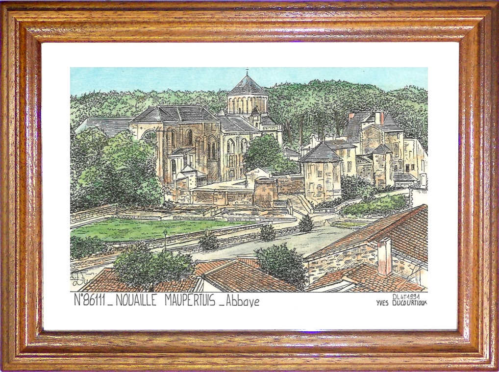 N 86111 - NOUAILLE MAUPERTUIS - abbaye