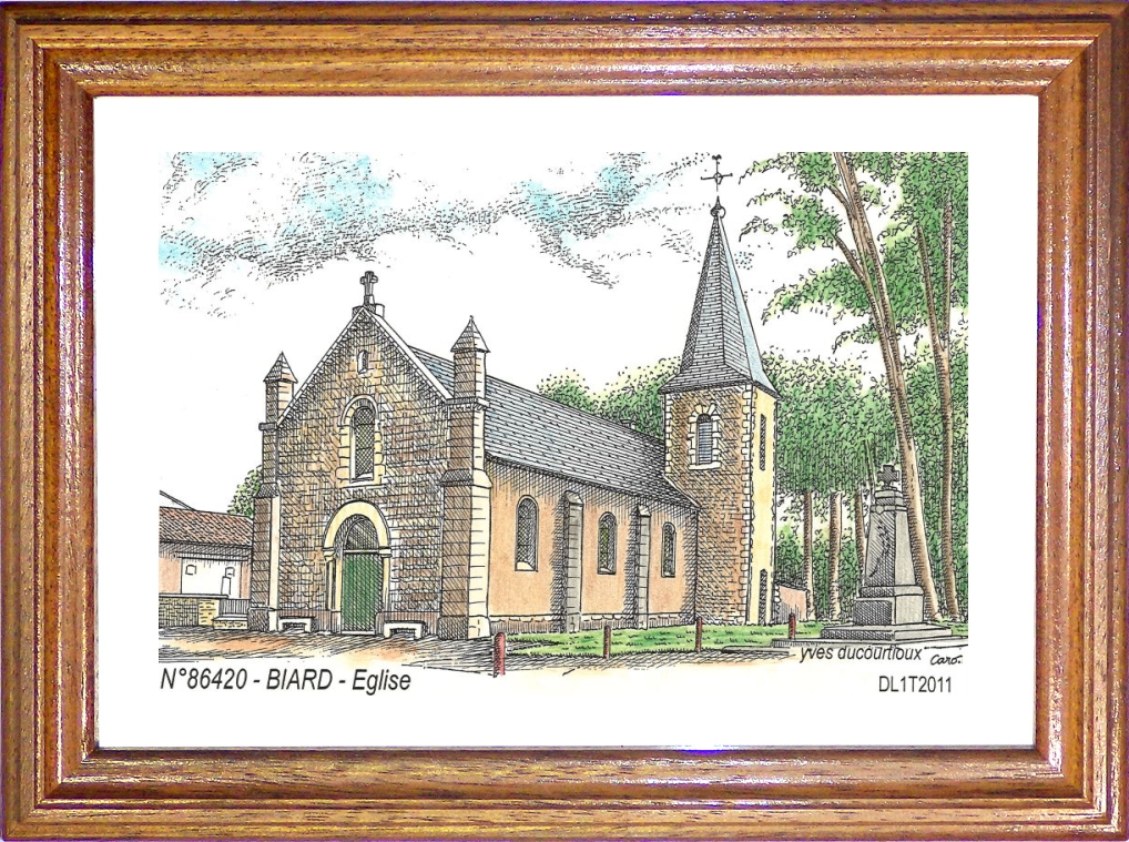 N 86420 - BIARD - glise