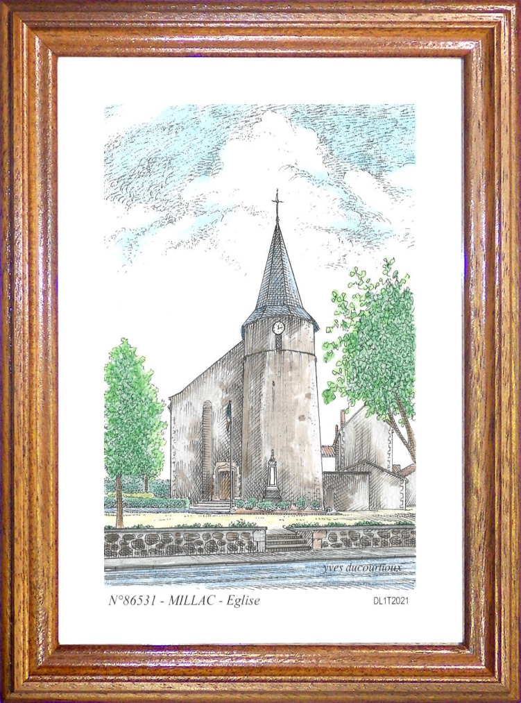 N 86531 - MILLAC - glise