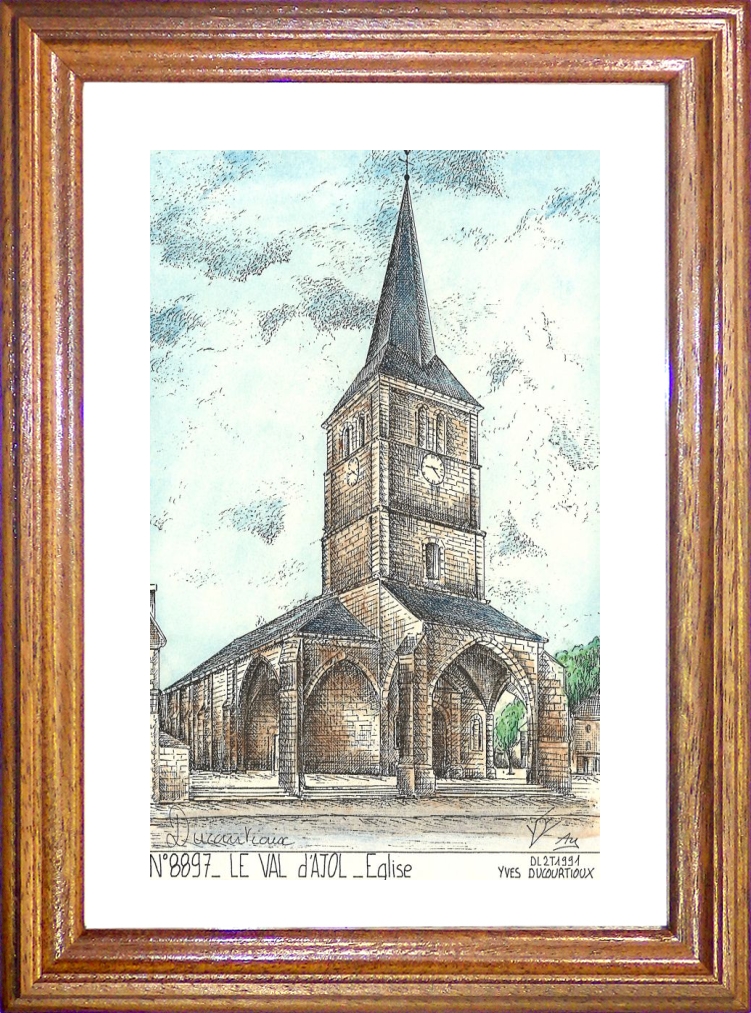 N 88097 - LE VAL D AJOL - glise