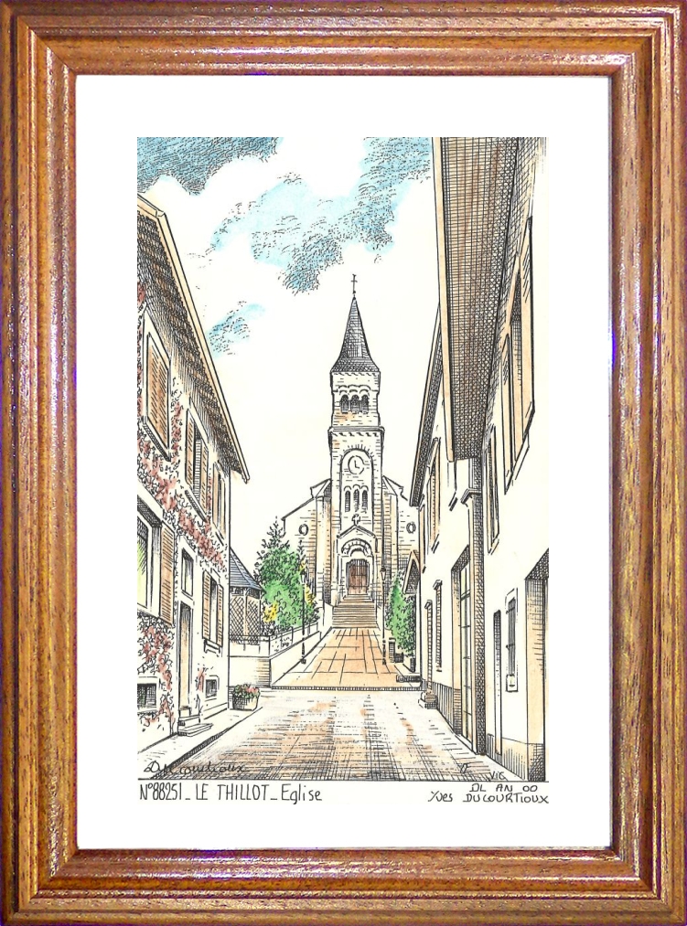 N 88251 - LE THILLOT - glise