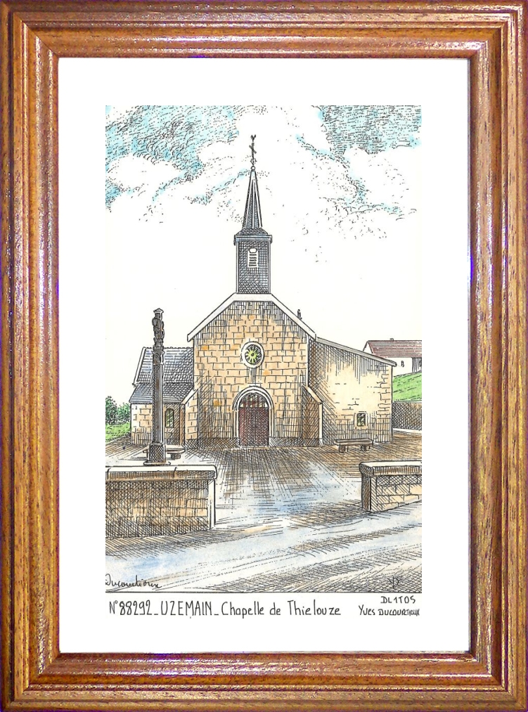 N 88292 - UZEMAIN - chapelle de thilouze