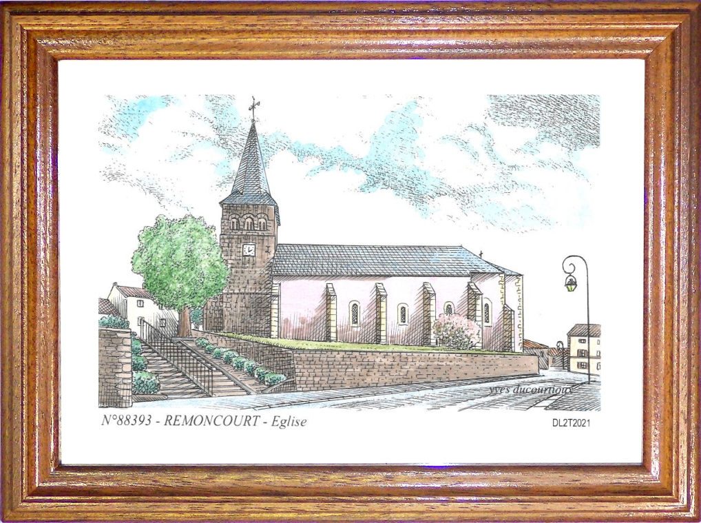 N 88393 - REMONCOURT - glise