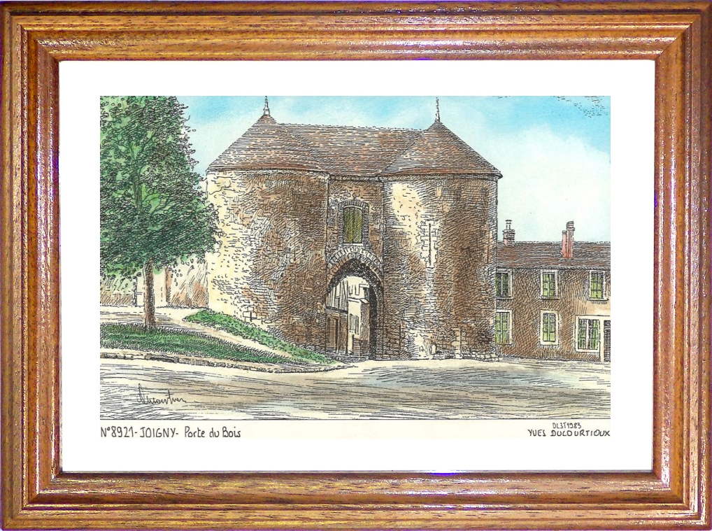 N 89021 - JOIGNY - porte du bois