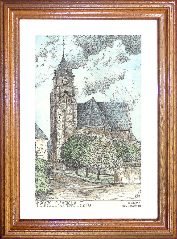 N 89170 - CHAMPIGNY - glise