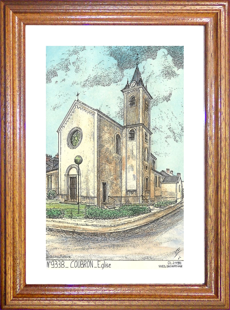 N 93038 - COUBRON - glise