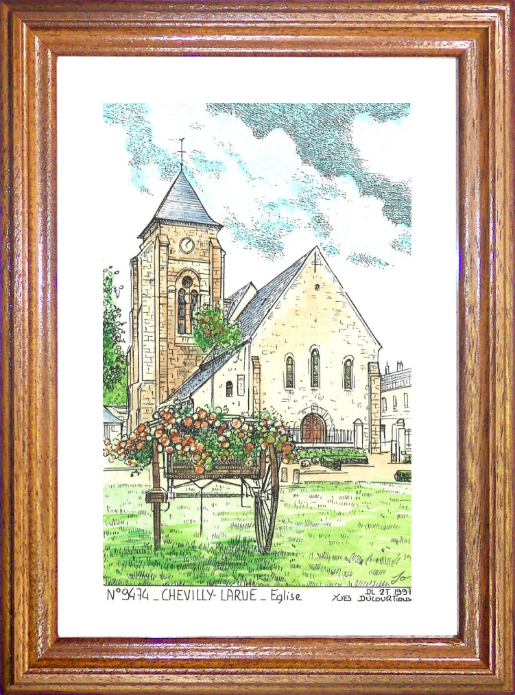 N 94074 - CHEVILLY LARUE - église