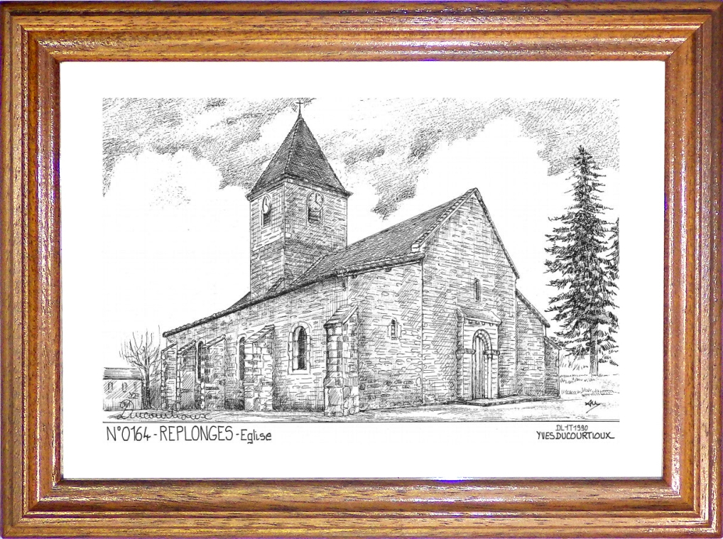 N 01064 - REPLONGES - glise