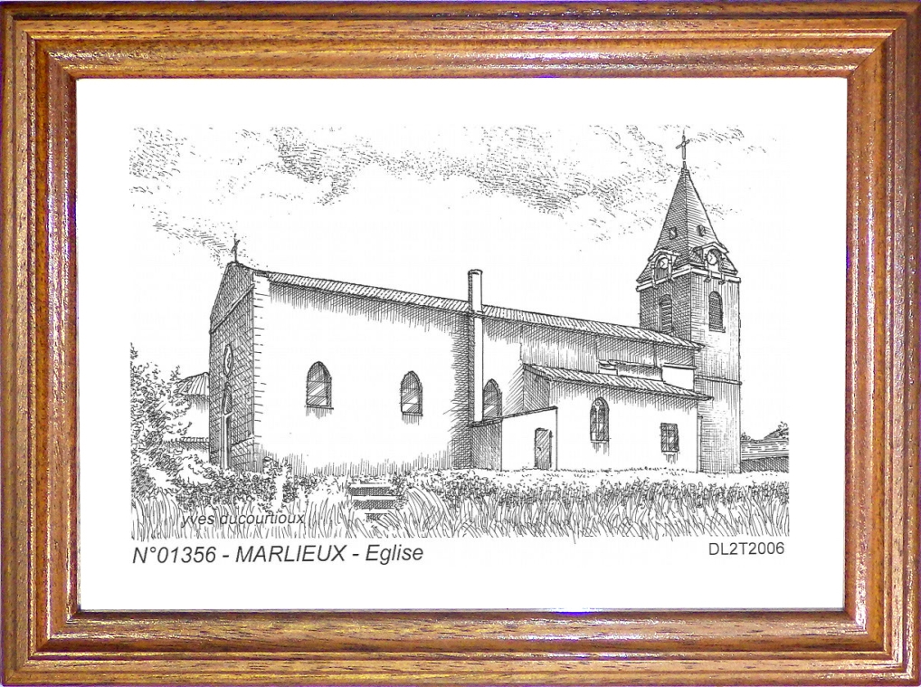 N 01356 - MARLIEUX - glise