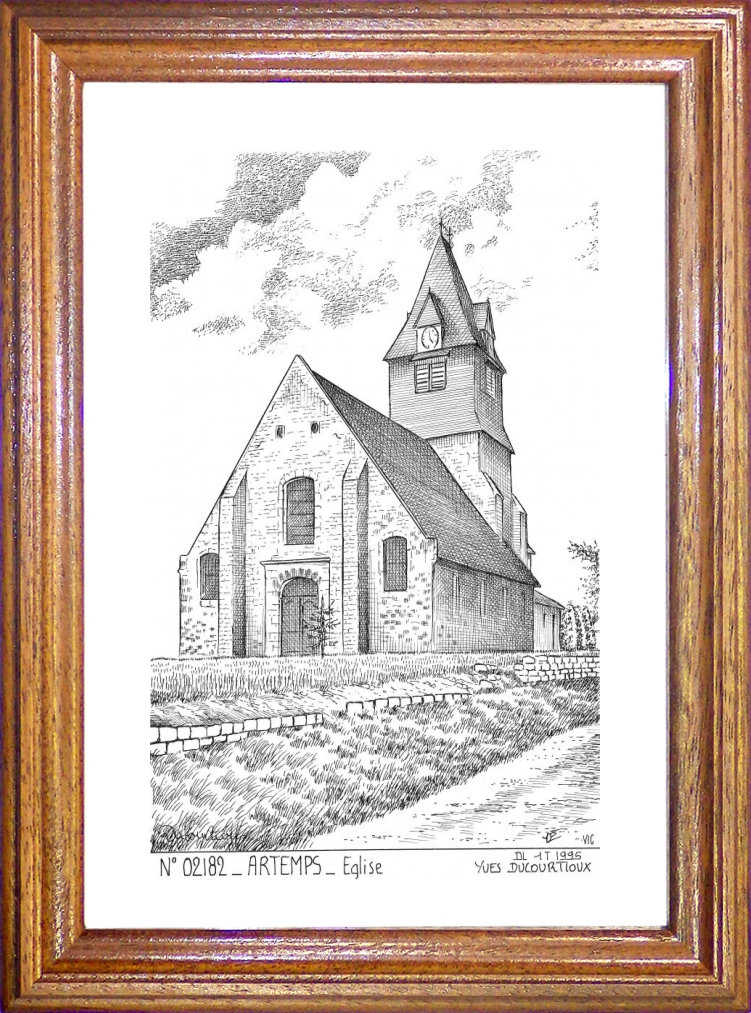 N 02182 - ARTEMPS - église