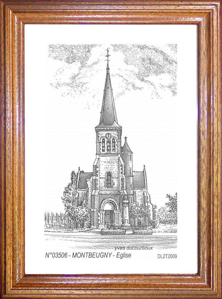 N 03506 - MONTBEUGNY - glise