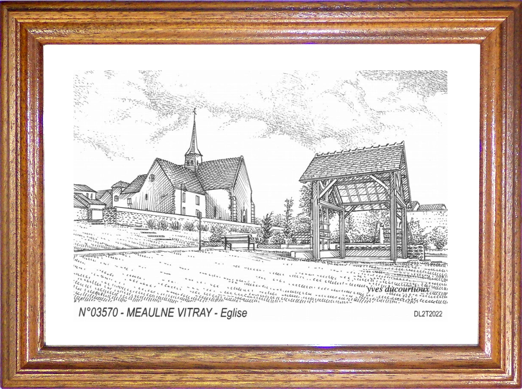 N 03570 - MEAULNE VITRAY - glise