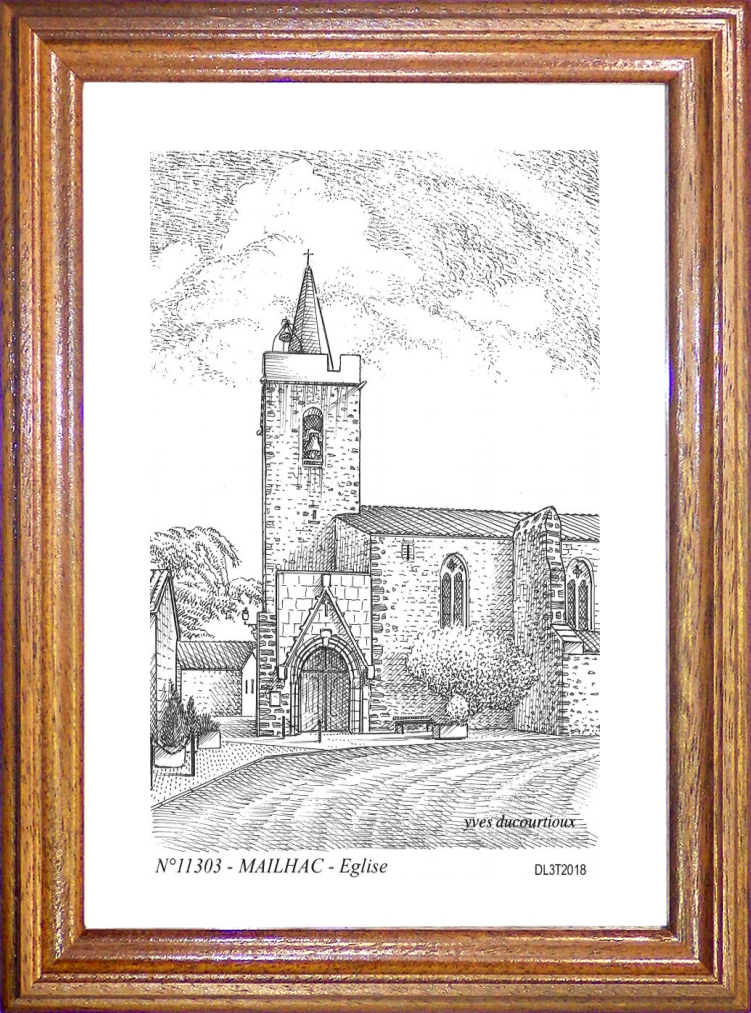 N 11303 - MAILHAC - glise