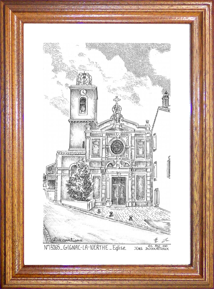 N 13265 - GIGNAC LA NERTHE - église