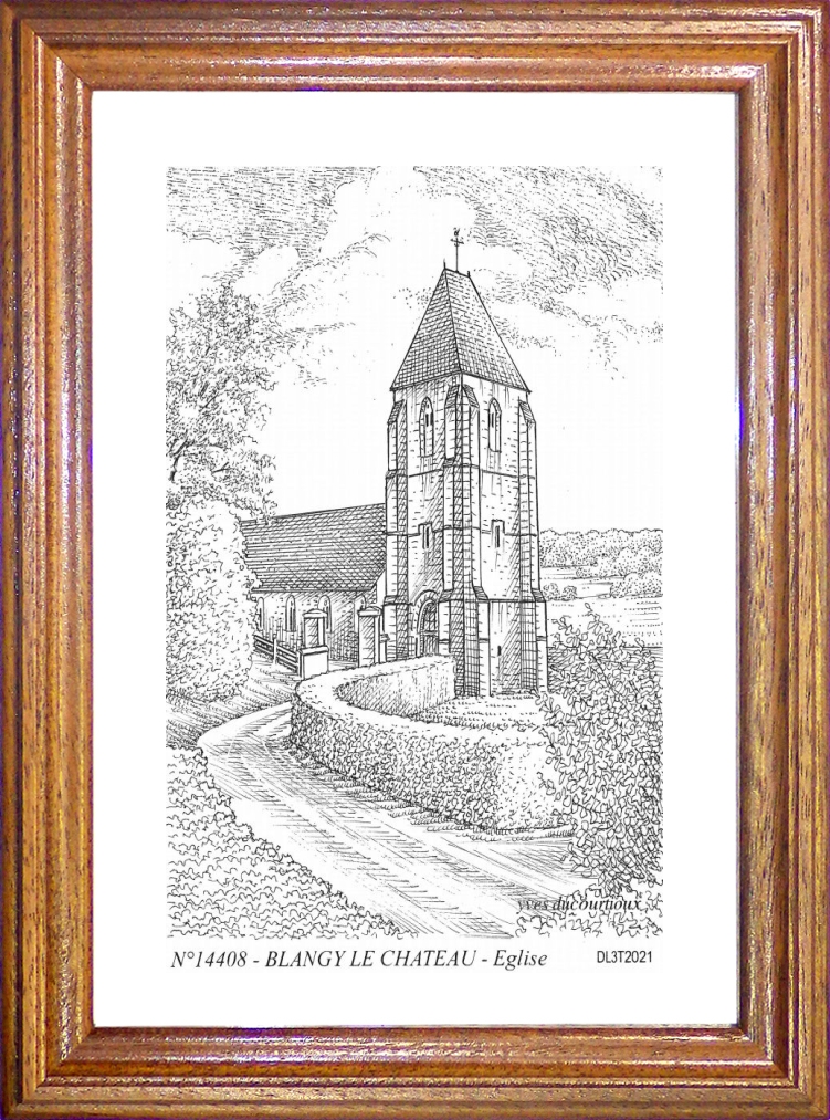 N 14408 - BLANGY LE CHATEAU - glise