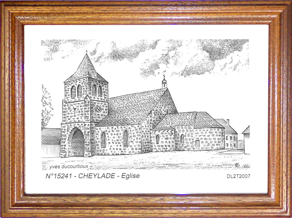 N 15241 - CHEYLADE - glise