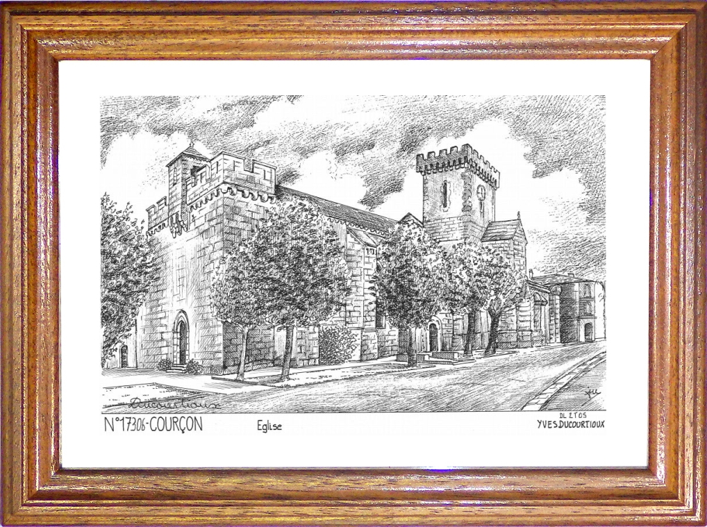 N 17306 - COURCON - glise