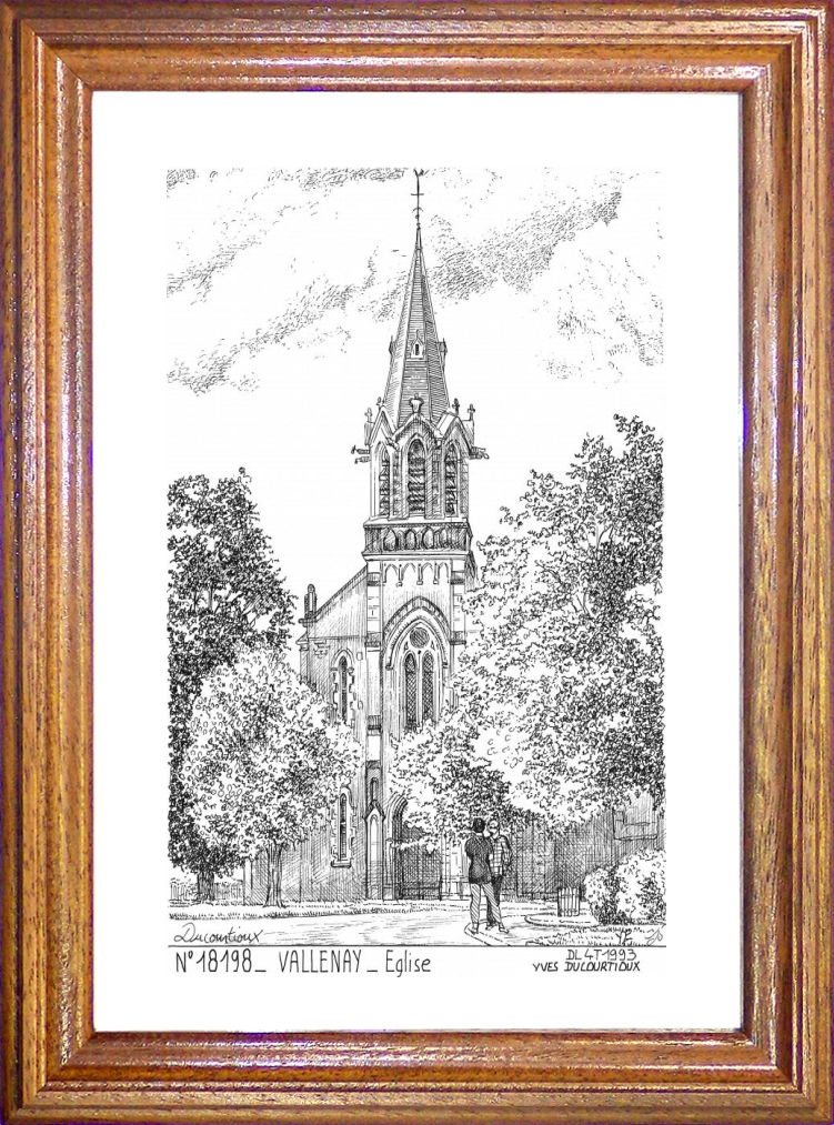 N 18198 - VALLENAY - église