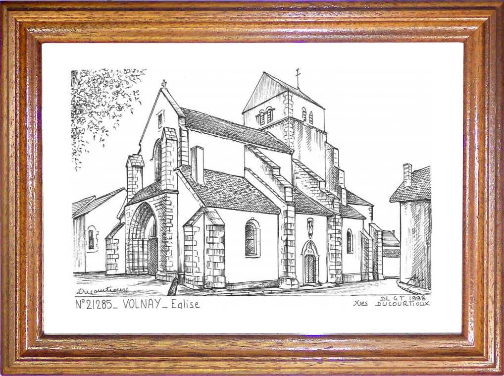 N 21285 - VOLNAY - glise