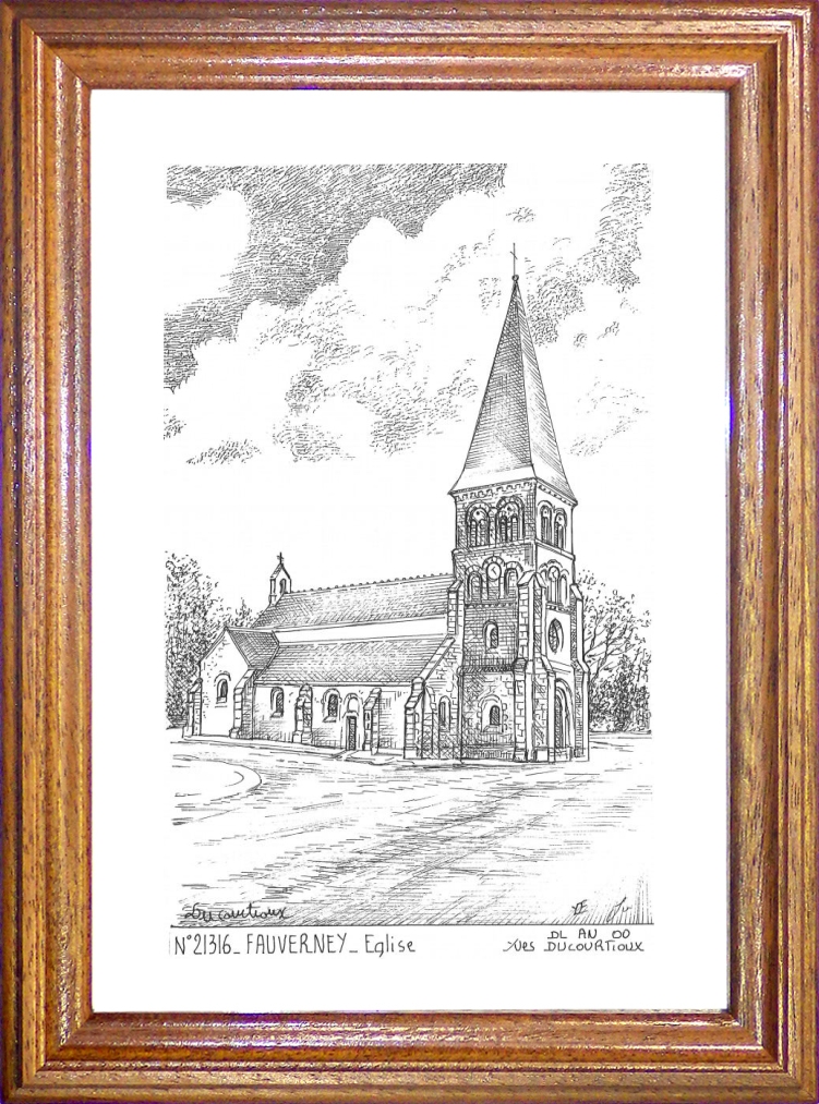 N 21316 - FAUVERNEY - glise
