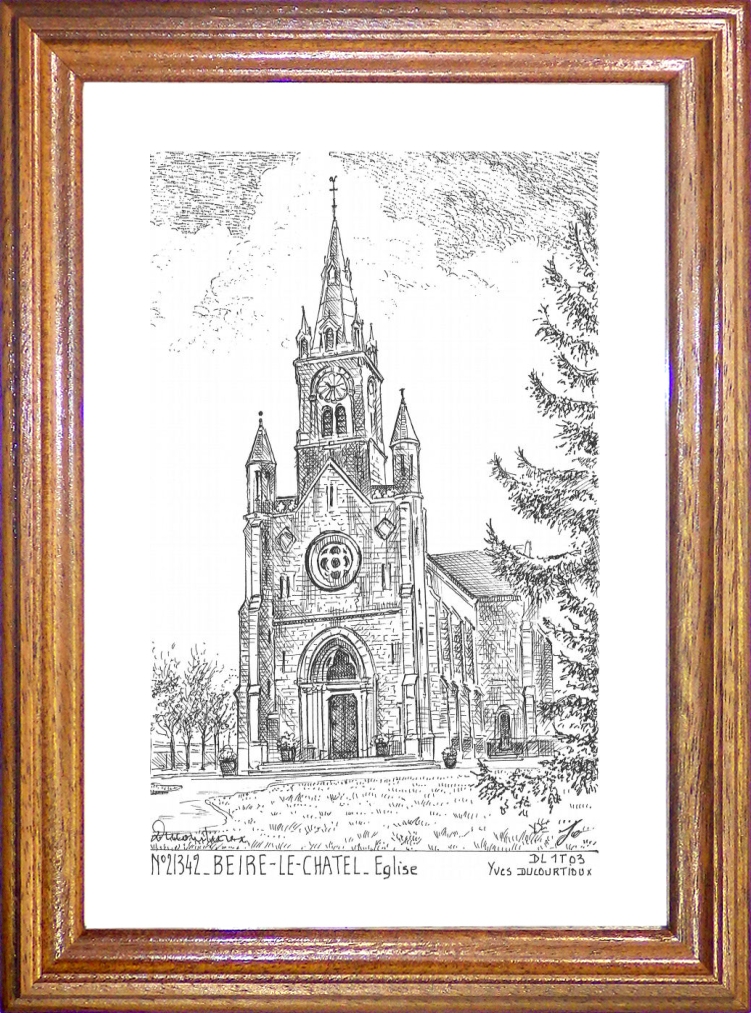 N 21342 - BEIRE LE CHATEL - glise