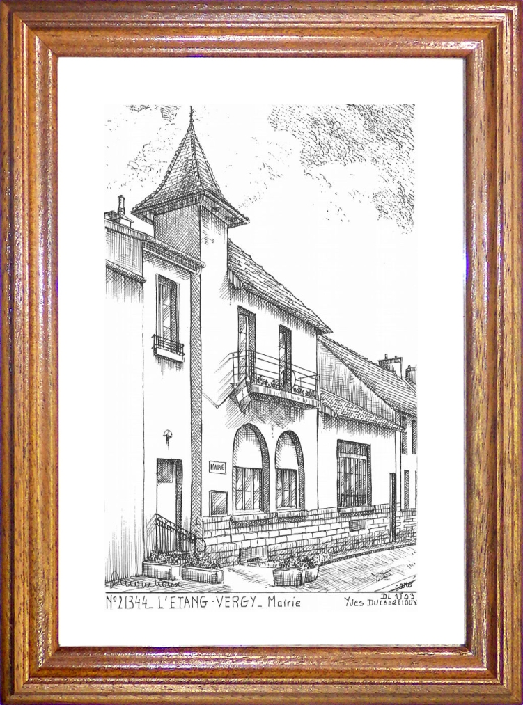 N 21344 - L ETANG VERGY - mairie