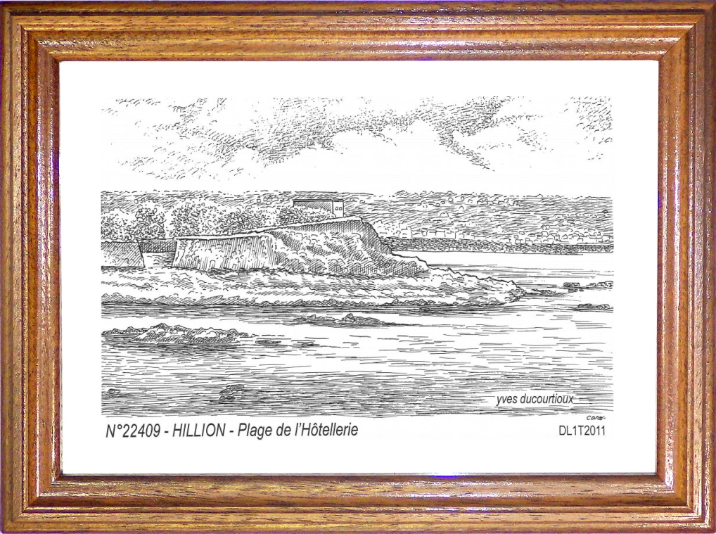 N 22409 - HILLION - plage de l htellerie
