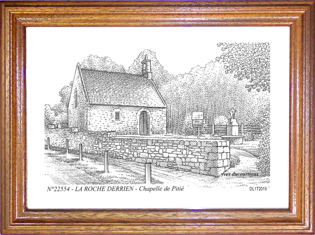N 22554 - LA ROCHE DERRIEN - chapelle de pitié